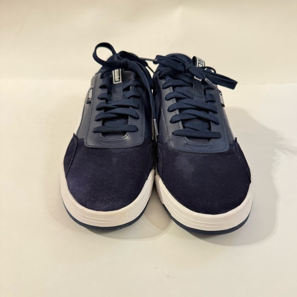 Puma C Skate Mix Lace Up Dark Blue Sneakers Men’s Sz 9 - Picture 1 of 4